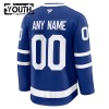 Lasten NHL Toronto Maple Leafs Pelipaita Custom Fanatics Premium Koti 2024-25 Sininen
